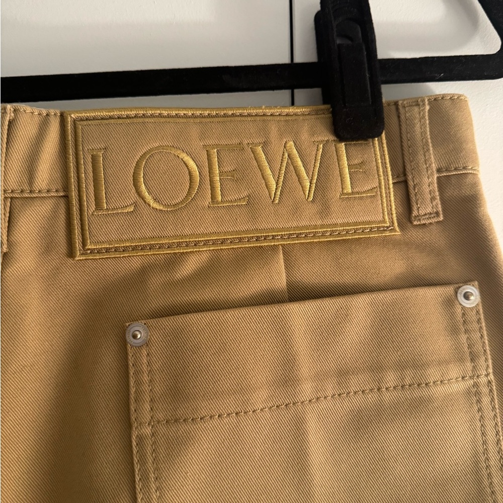 Loewe Straight Leg Logo Pants